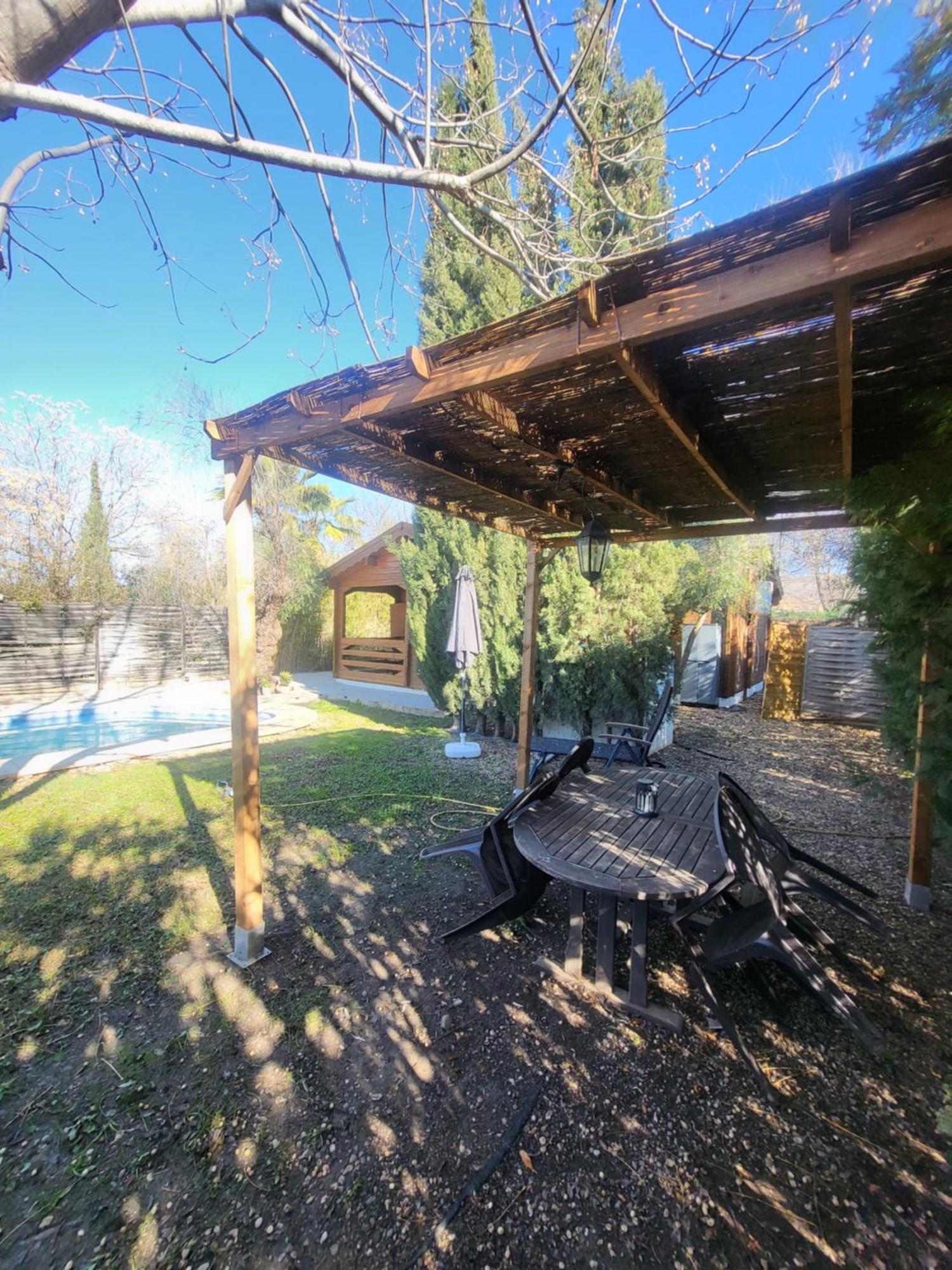 Villa Casa Madera Urbanizacion Socorro Sevilla Exterior foto